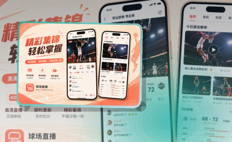 满冠体育 移动端功能亮点，页面更有记忆点 页面展示